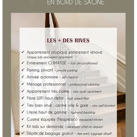Appartement La Maison En Bord De Saone - Rive Gauche Neuville-sur-Saône
